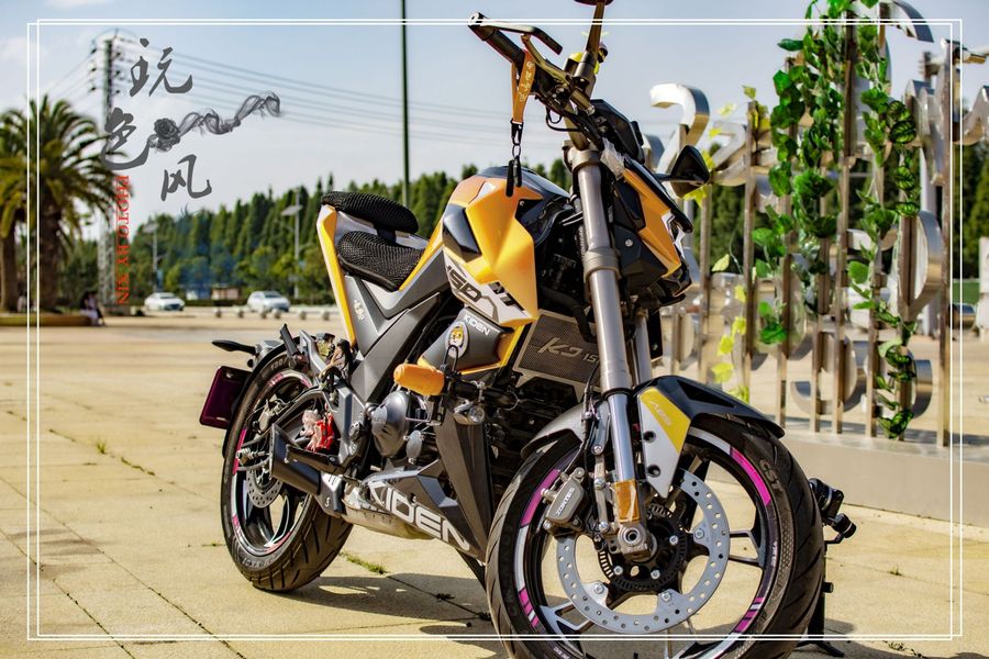 提车一月启典150u简评