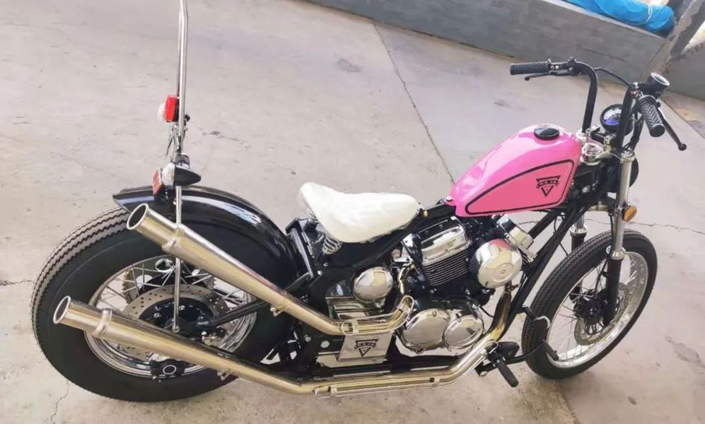 复古试驾(二)造型之王-柴特娜迦,摩托范-哈罗摩托