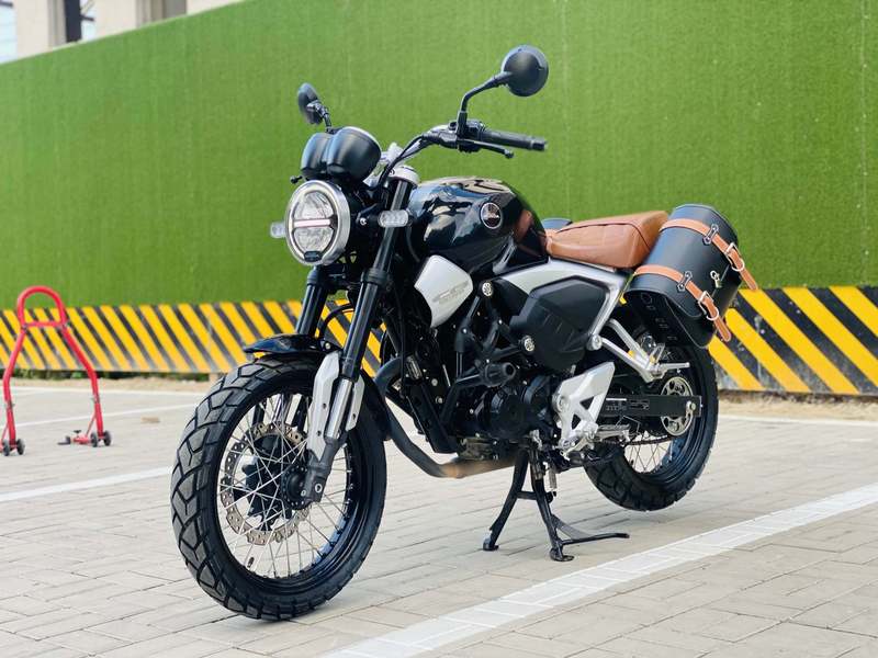 五羊本田鸷道 cb 190 ss二手摩托车_摩托范_哈罗摩托