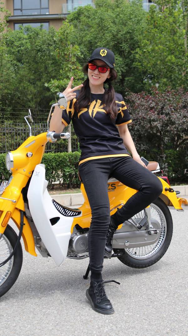 6880元国产幼兽复古弯梁宗申yami嘉陵cocopro