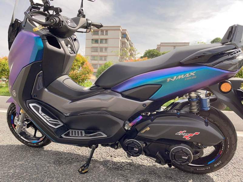 精装修nmax155,摩托范-哈罗摩托