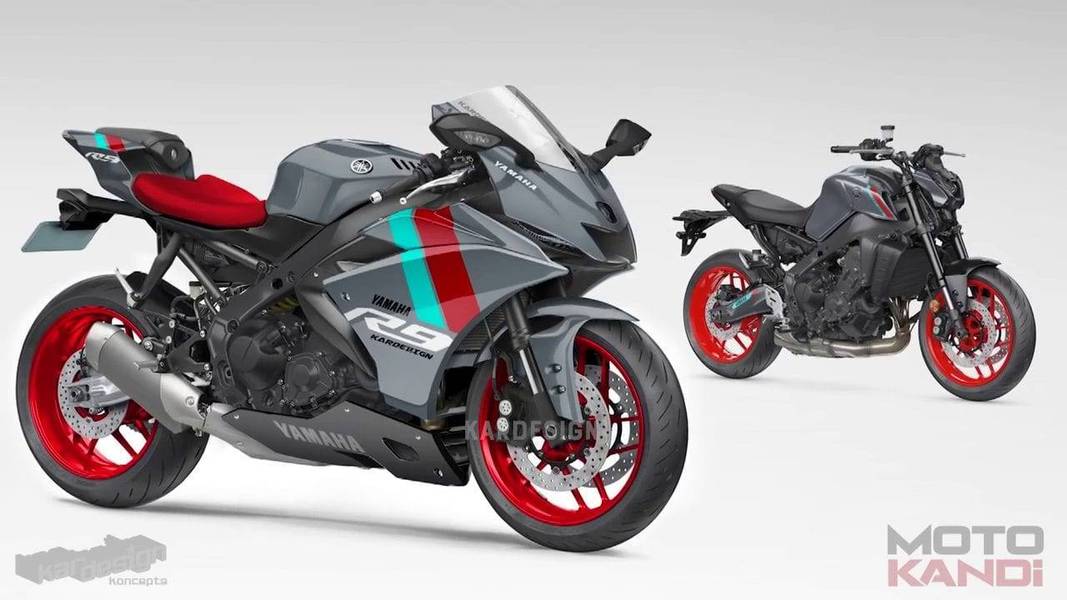 yamaha yzf-r9 越来越近,哪个外观更得你心?,摩托范-哈罗摩托