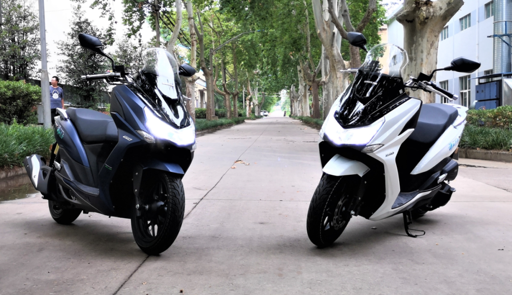 大阳发布国内首款混动踏板车v锐2.0,摩托范-哈罗摩托