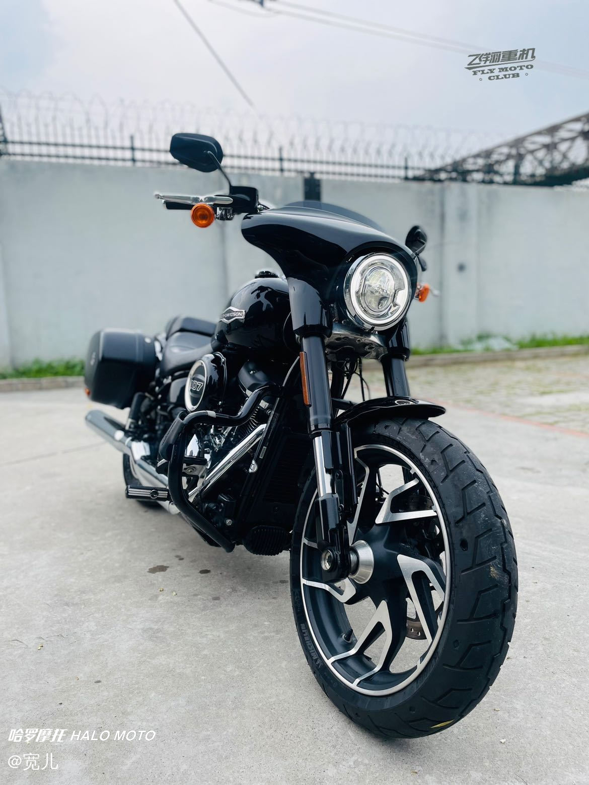 二手摩托车哈雷戴维森 凌动滑翔 sport glide
