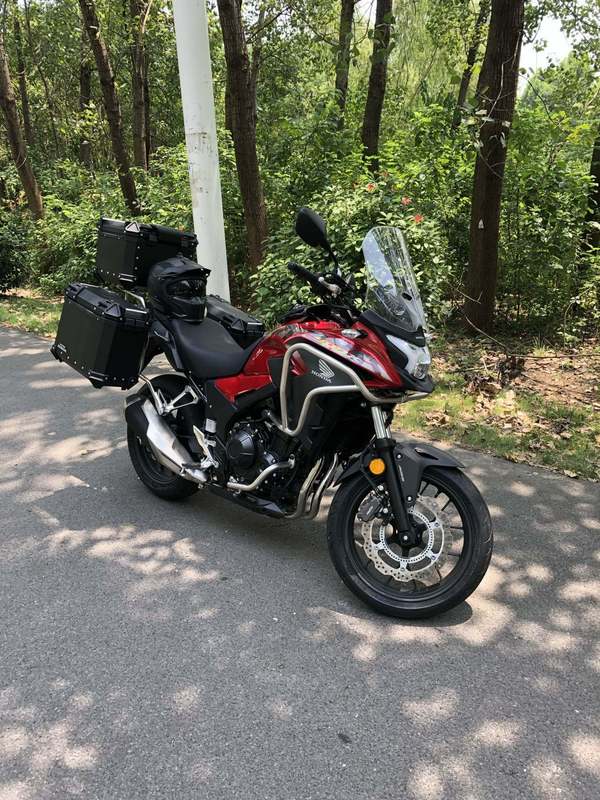 本田cb400x新提小谈感受,摩托范-哈罗摩托