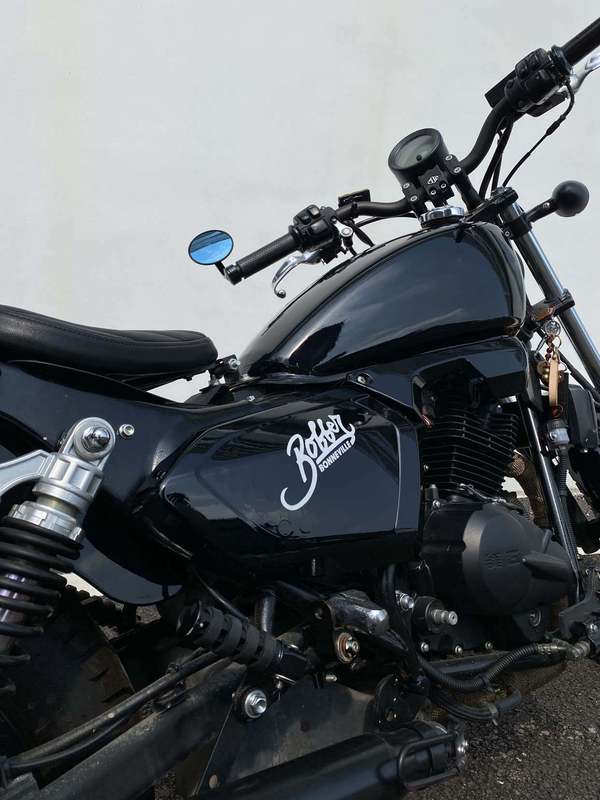 关于钱江202外观小改心得(多图预警),摩托范-哈罗摩托