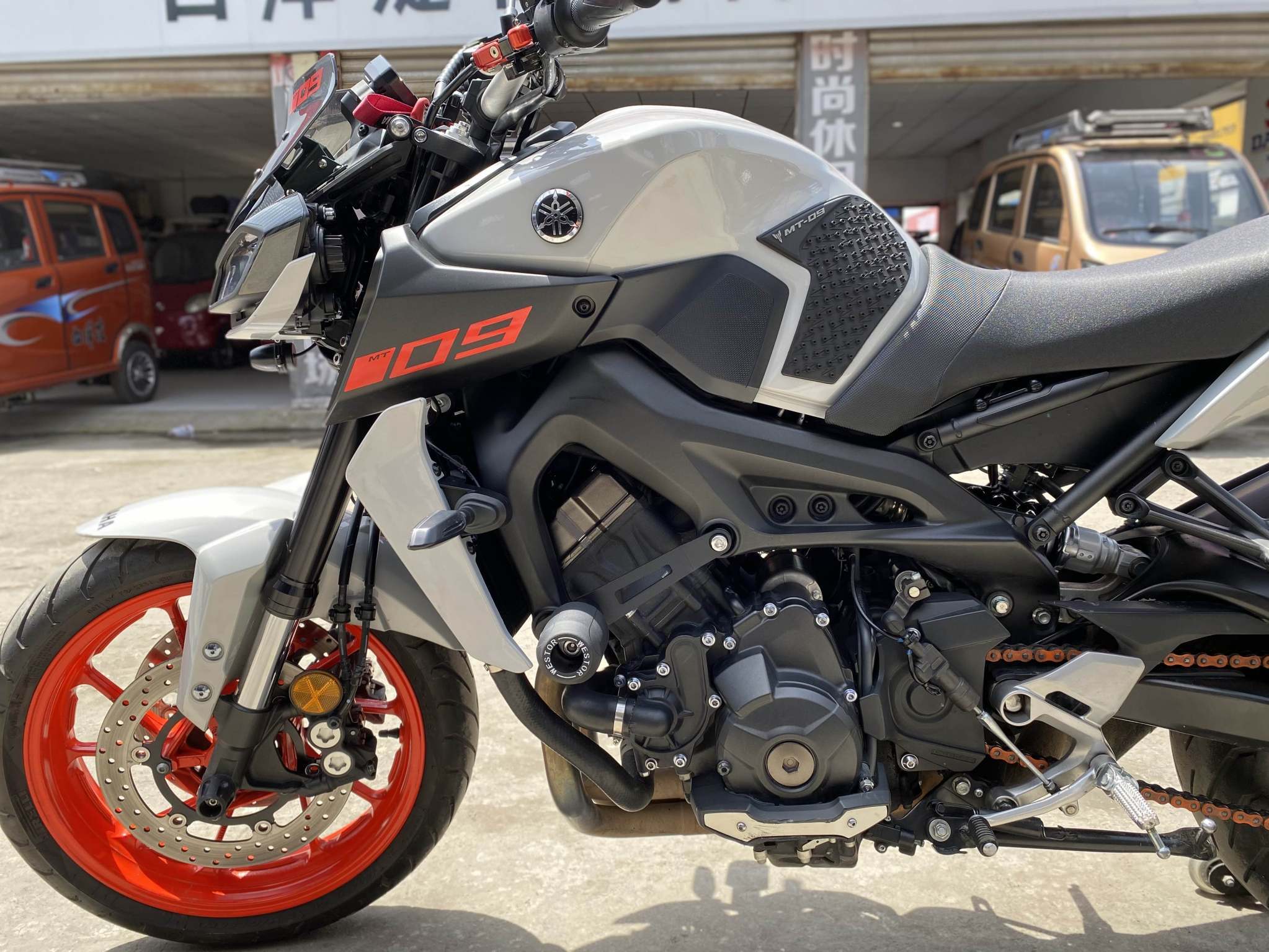 二手摩托车雅马哈 mt-09