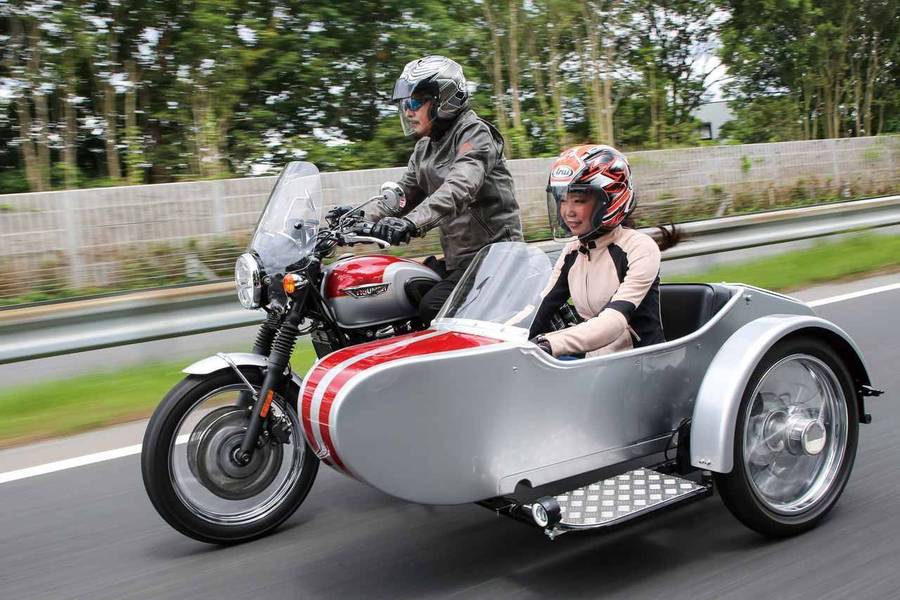 万物皆可改跨子-凯旋bonnevillet120边三轮2wd