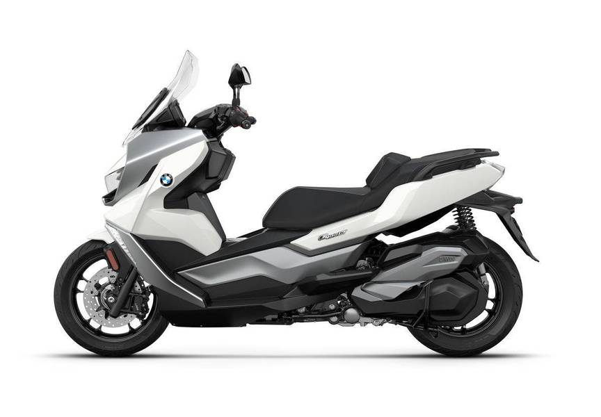 豪华入门踏板摩托,宝马2021款c400系列,小幅升级asc