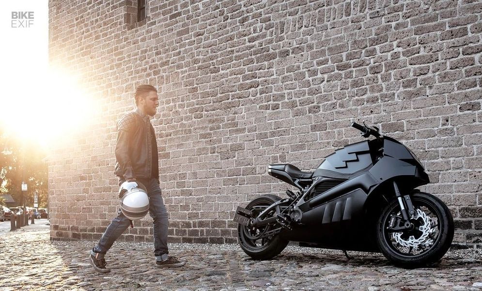 荷兰moto adonis 充满未来感的livewire,摩托范-哈罗摩托