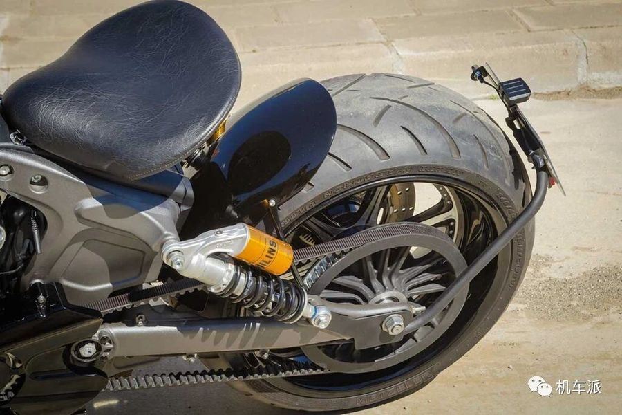 定制| 240宽胎 印第安"侦察兵"改装欣赏,摩托范-哈罗摩托
