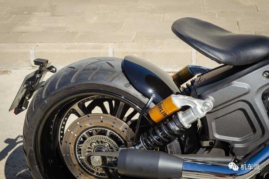 定制| 240宽胎 印第安"侦察兵"改装欣赏,摩托范-哈罗摩托