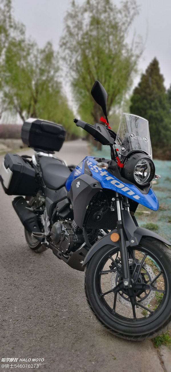 豪爵铃木dl250二手摩托车_摩托范_哈罗摩托