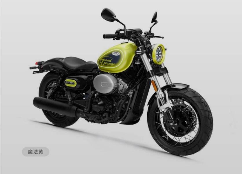 年轻活力的bobber,轻骑大韩gv300s炫,摩托范-哈罗摩托