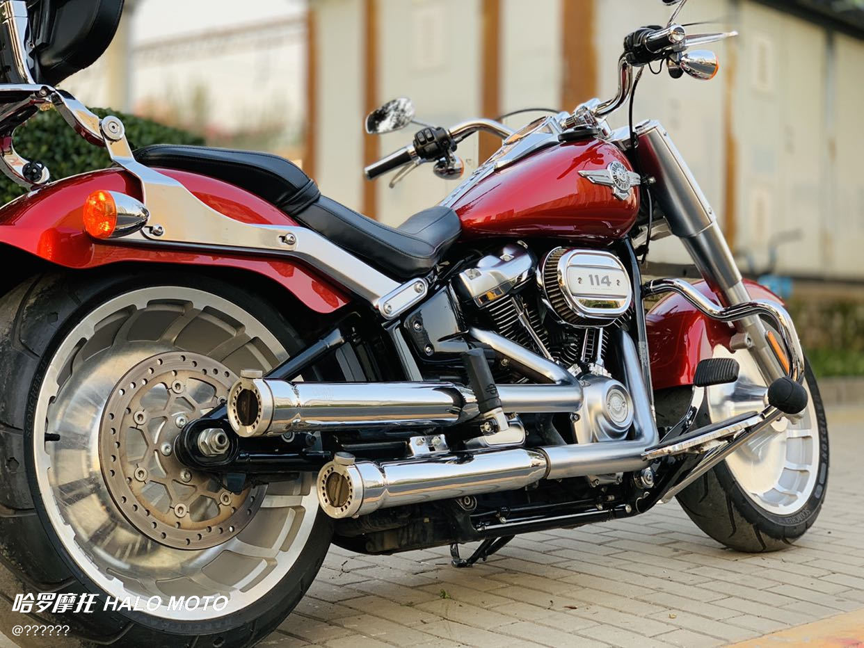 二手摩托车哈雷戴维森 肥仔 fat boy