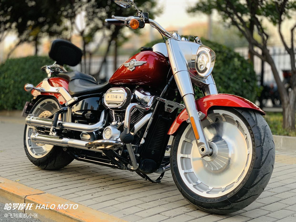 二手摩托车哈雷戴维森 肥仔 fat boy