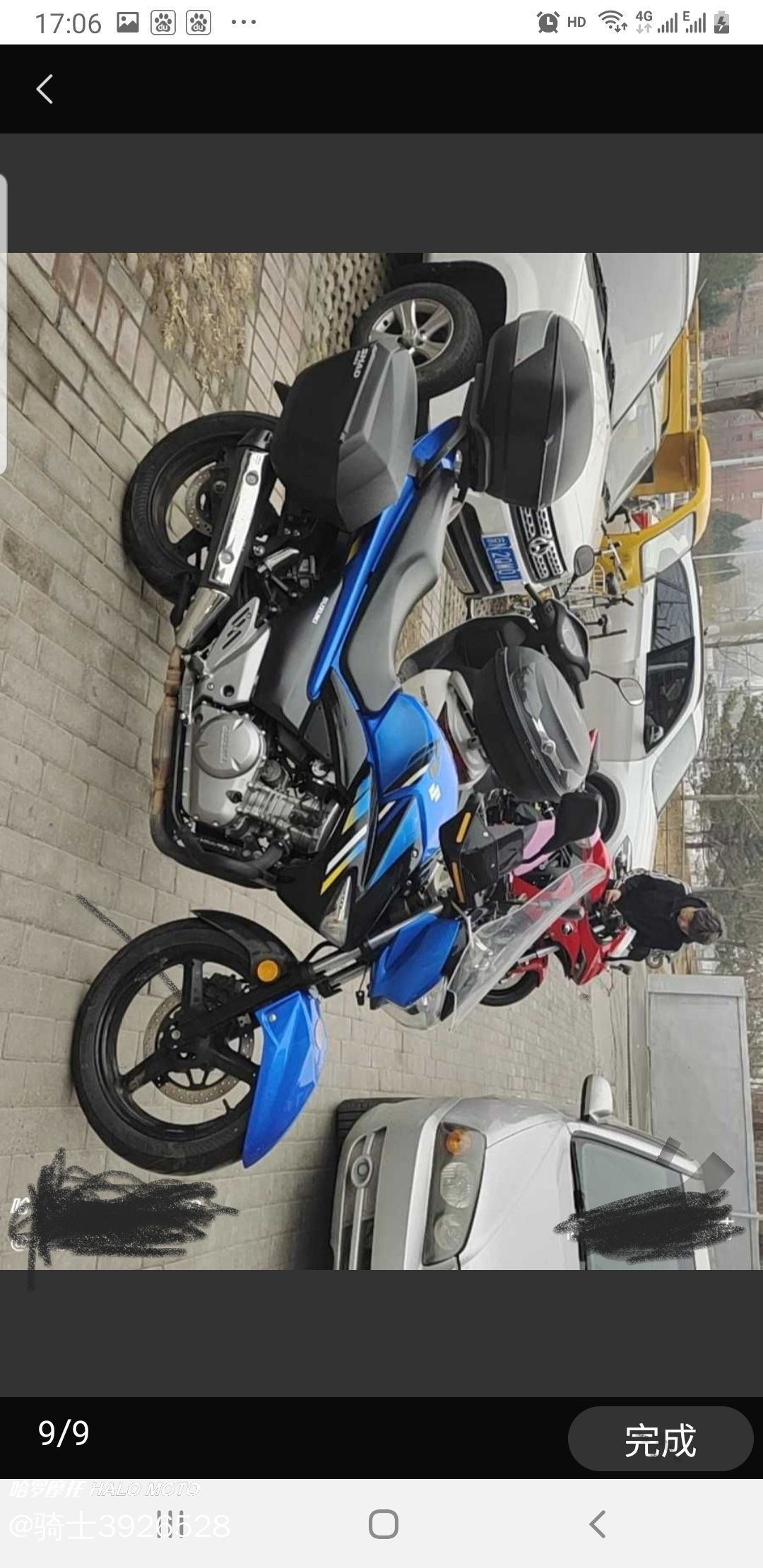 二手摩托车铃木 gw 250 inazuma