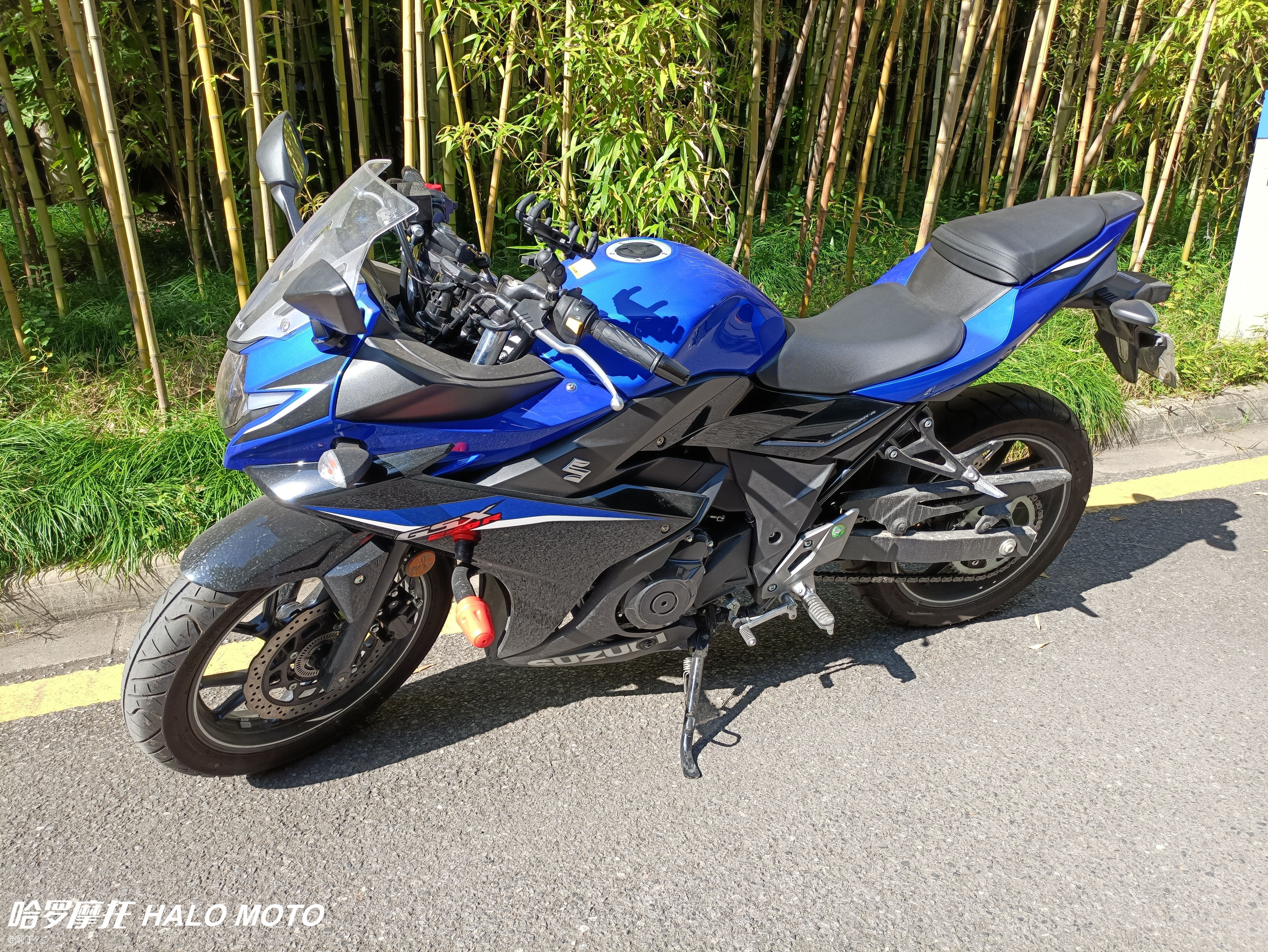 二手摩托车豪爵铃木 gsx250r