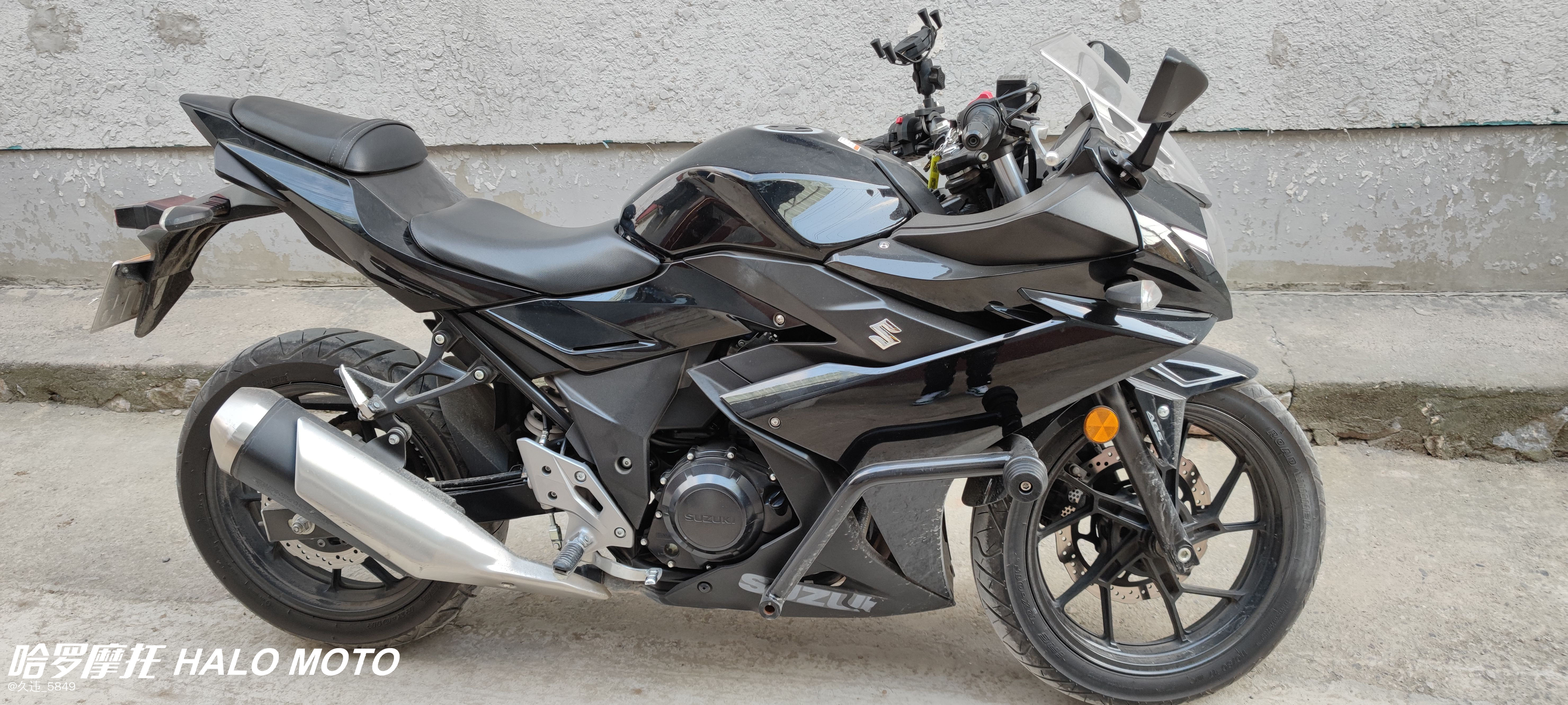 二手摩托车豪爵铃木 gsx250r