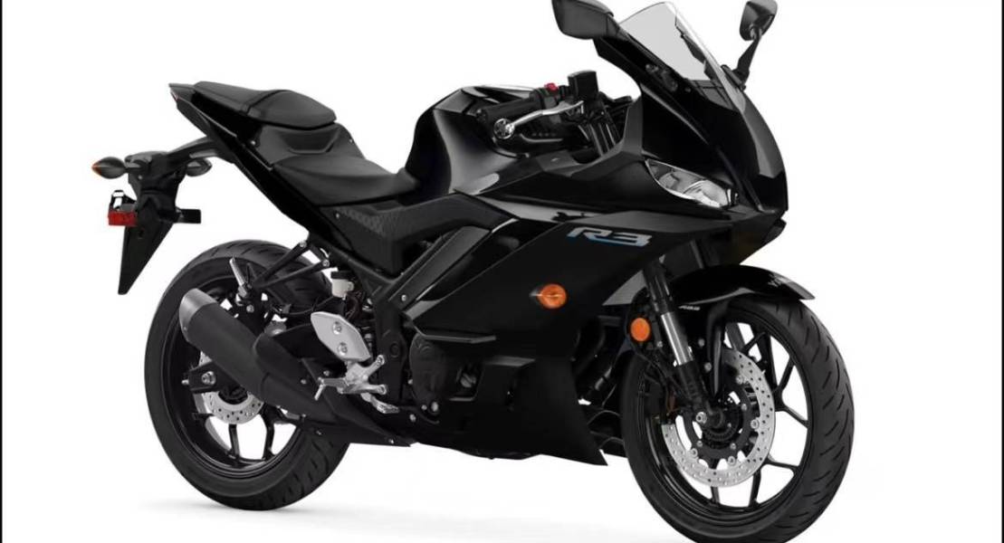 2022款雅马哈r3新配色欣赏.赛道高清图一并奉上.