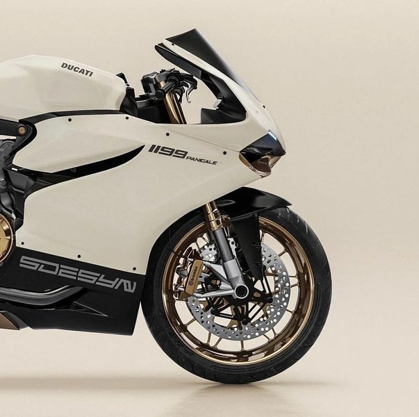 杜卡迪1199 pangale,科幻现代改装案例