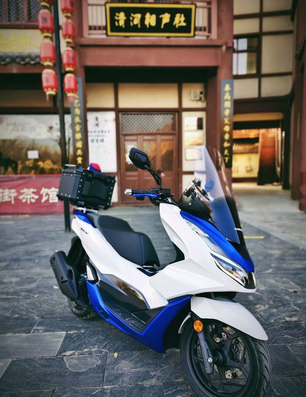 pcx160后视镜改装!