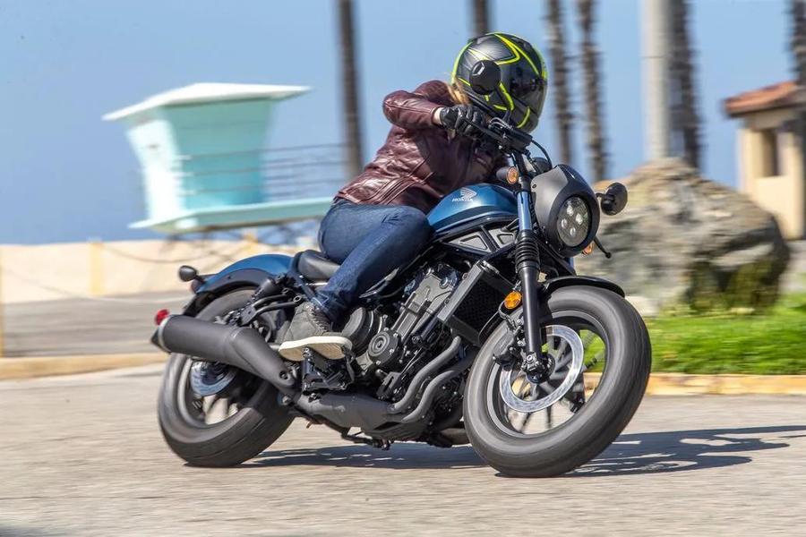 日系巡航---2020款本田叛逆者500初体验,摩托范-哈罗摩托