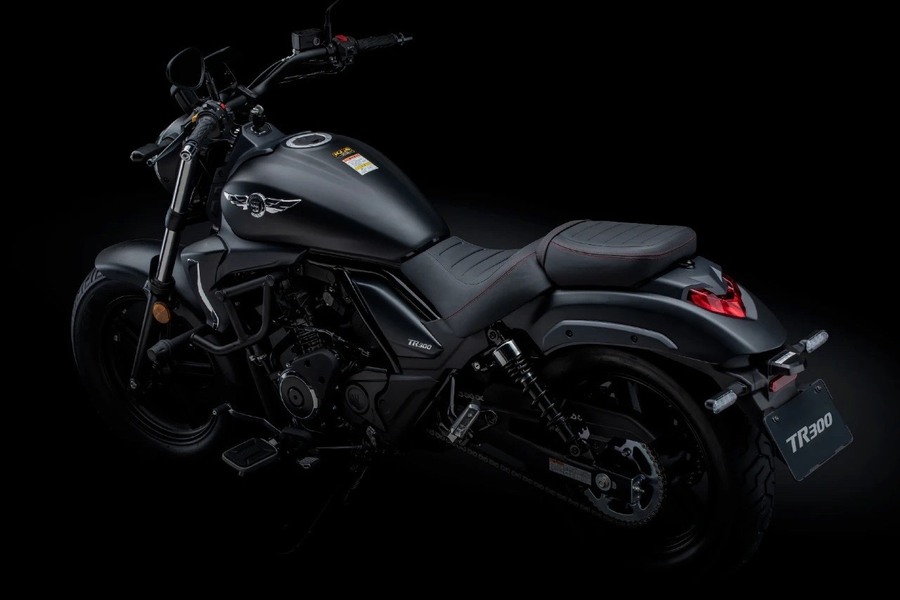 生不逢时的杰作,国产巡航豪爵tr300