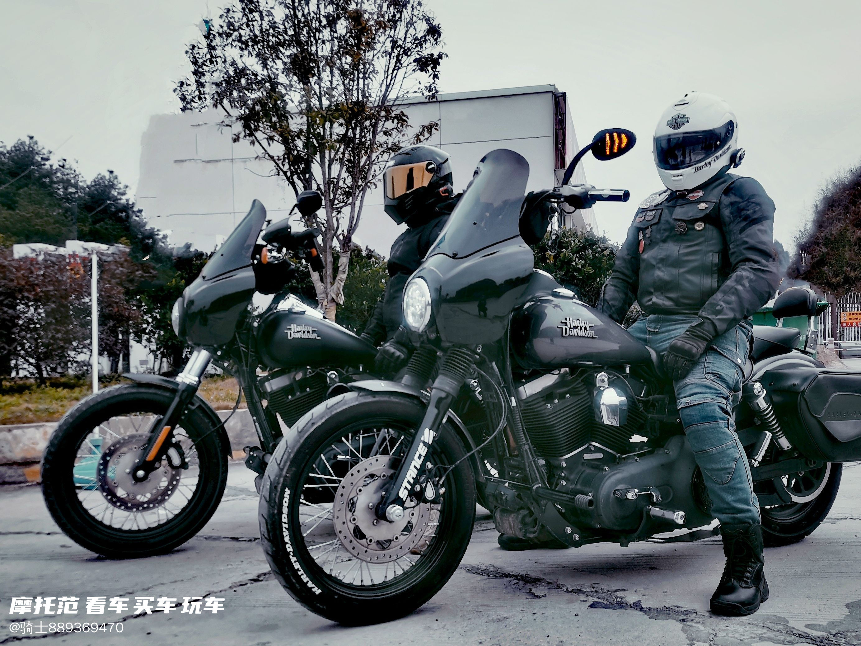 二手摩托车哈雷戴维森 街霸 street bob