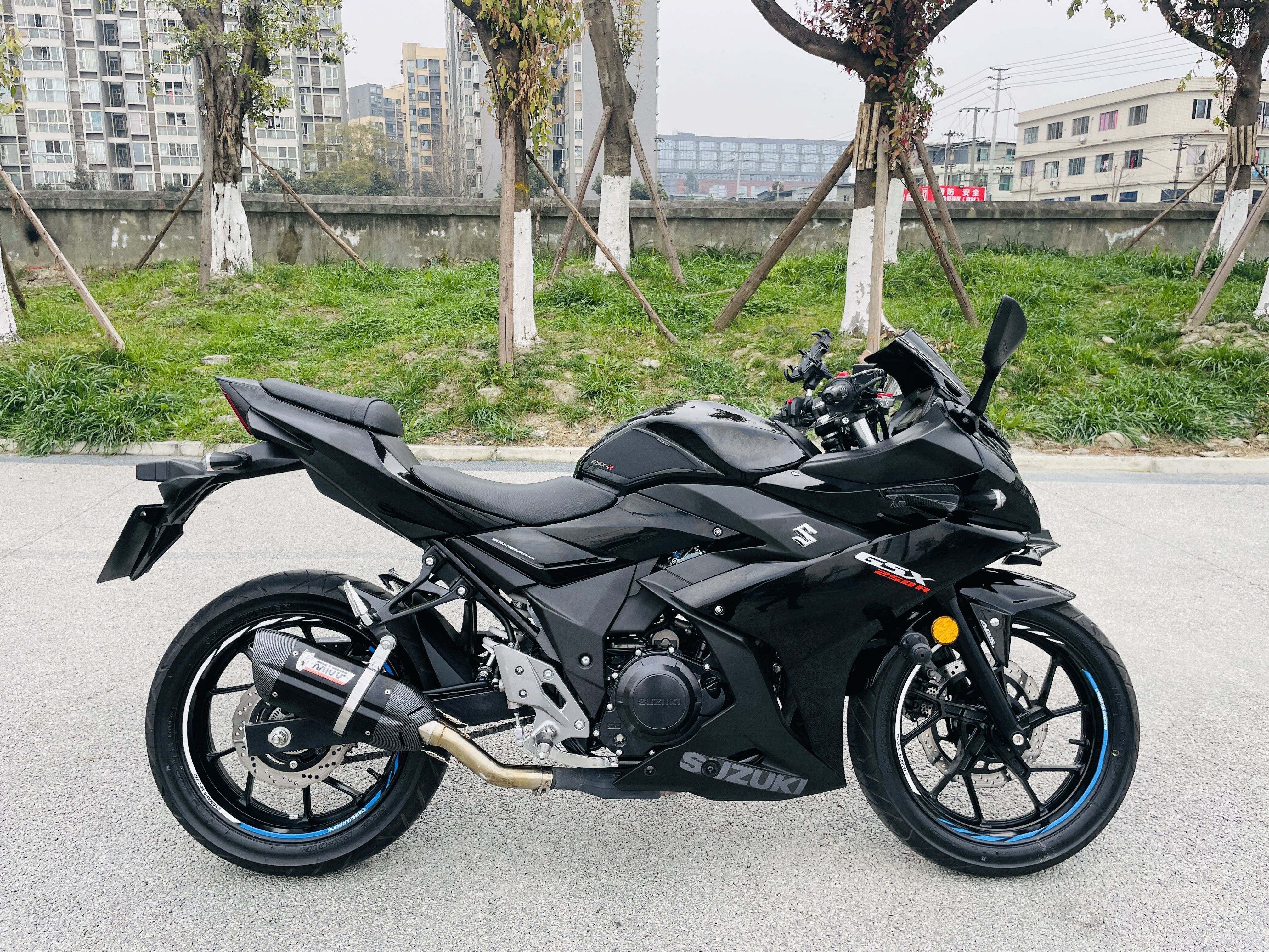 二手摩托车豪爵铃木 gsx250r