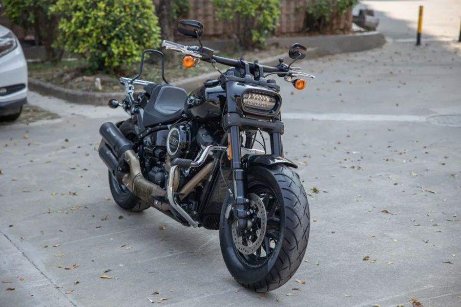 哈雷肥霸107二手摩托车_摩托范_哈罗摩托