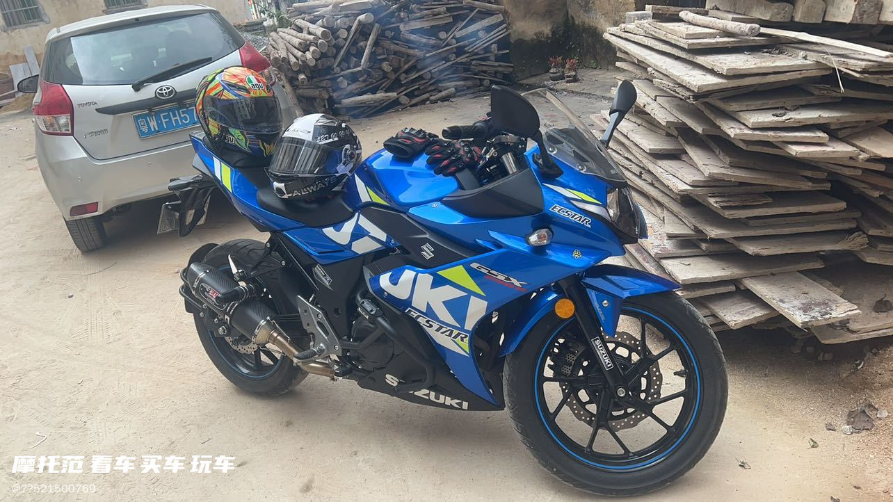 二手摩托車豪爵鈴木 gsx250r