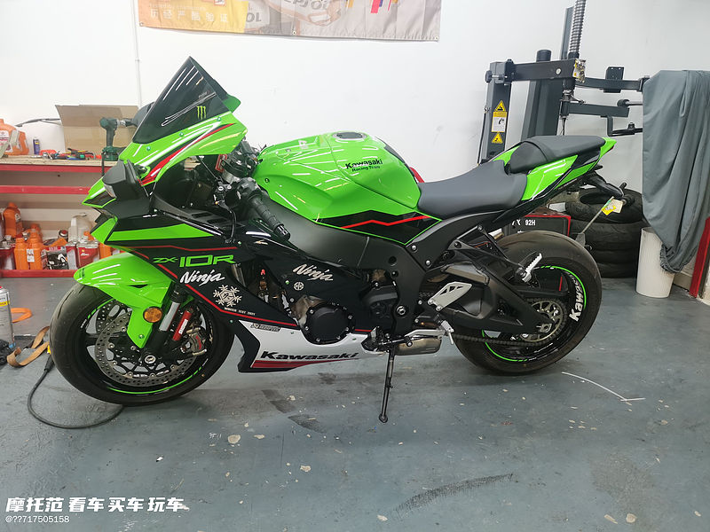 川崎ninja Zx 10r二手摩托车 摩托范 哈罗摩托