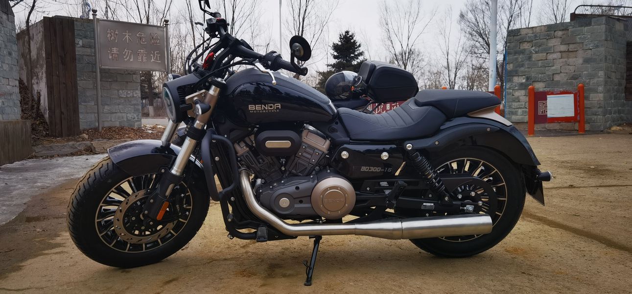 奔达灰石300之滑翔蜕变的过程,摩托范-哈罗摩托