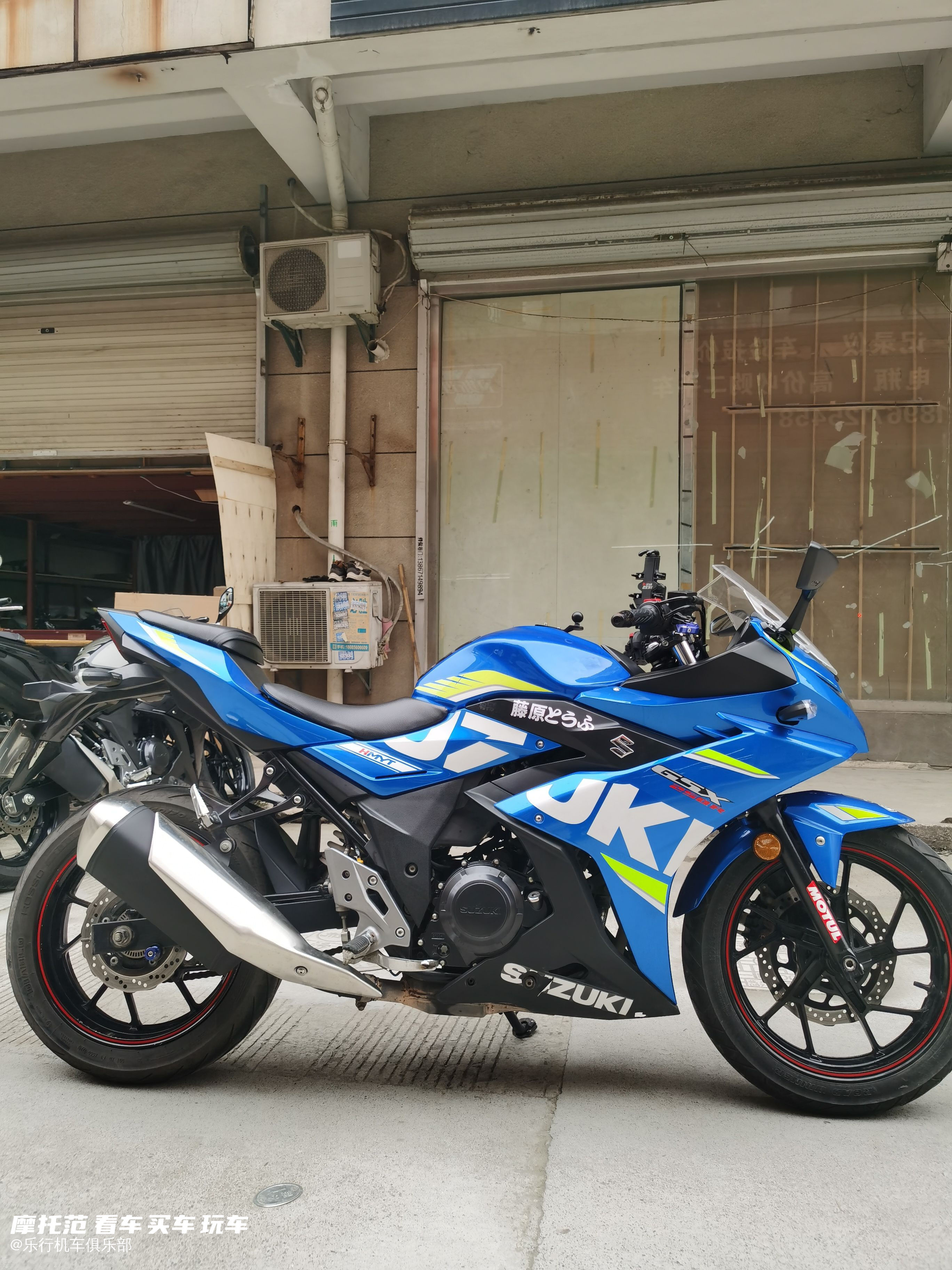 二手摩托車豪爵鈴木 gsx250r