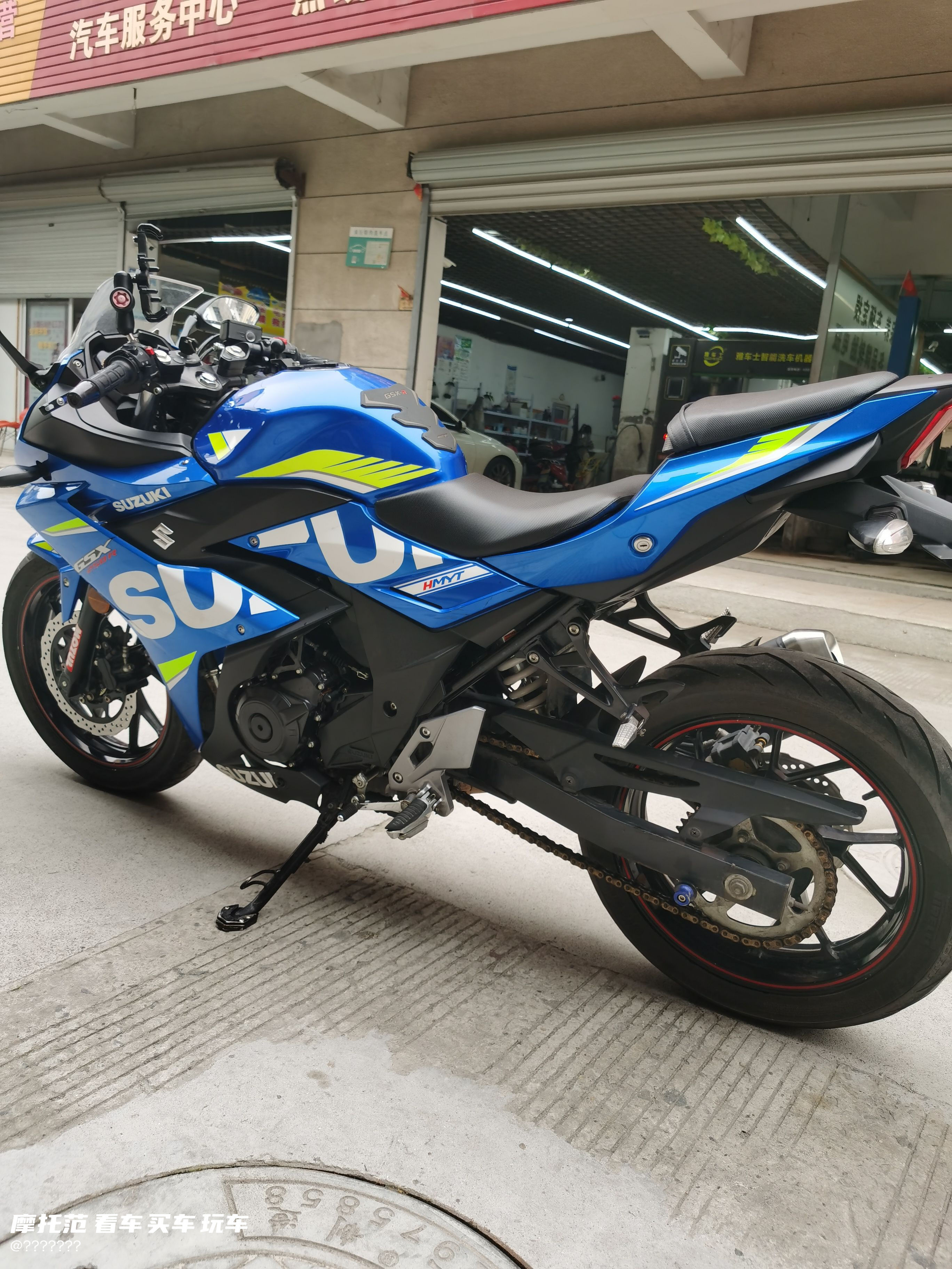 二手摩托车豪爵铃木 gsx250r