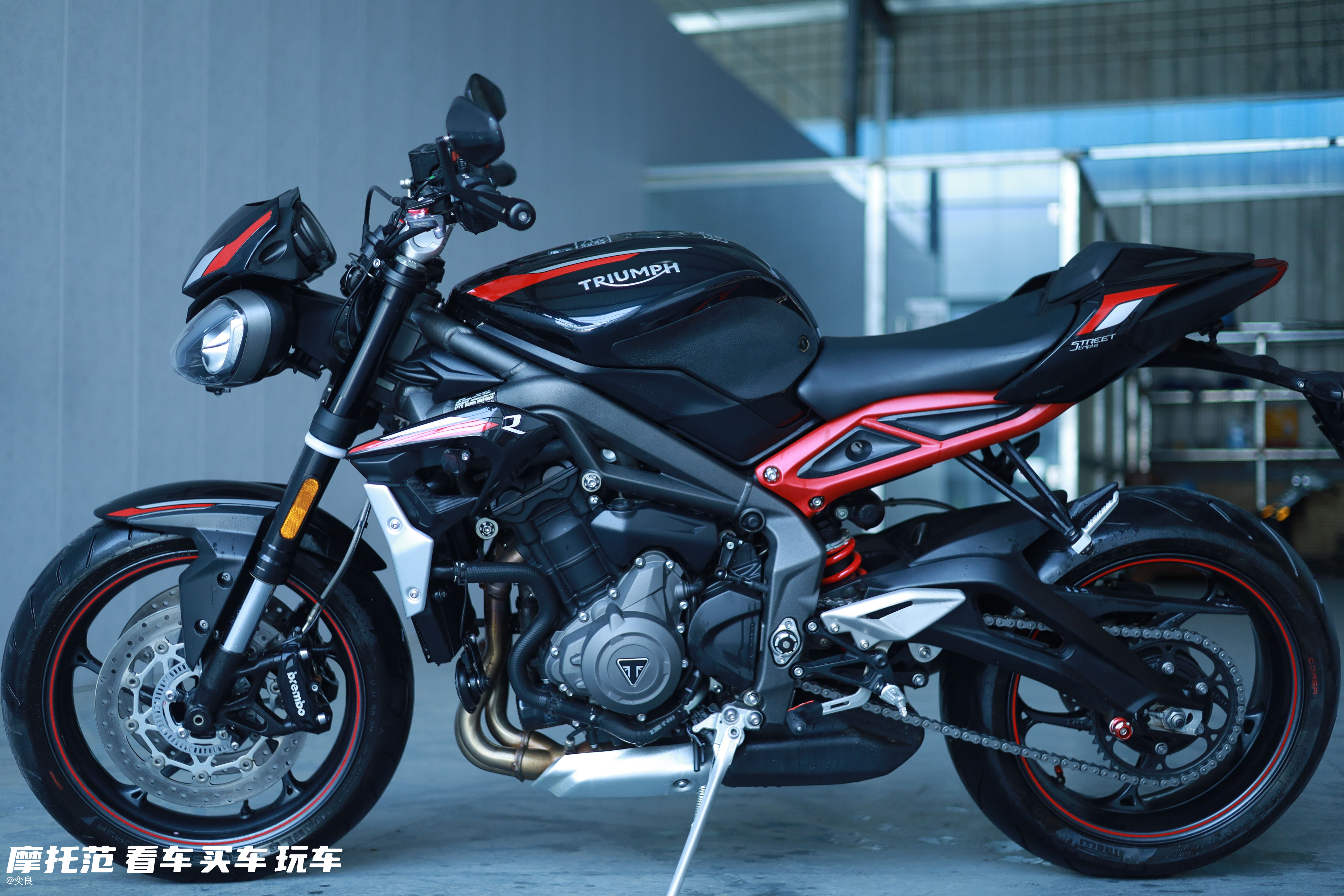 二手摩托车凯旋 street triple 765