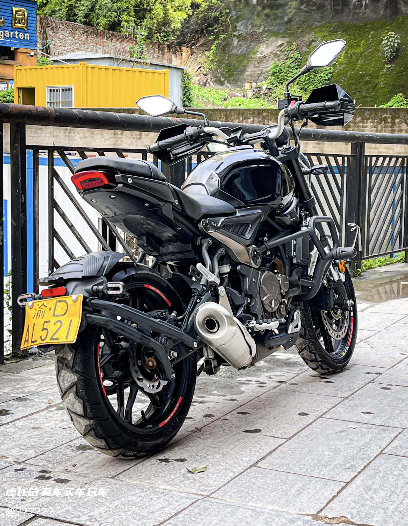 二手摩托车无极 300ac