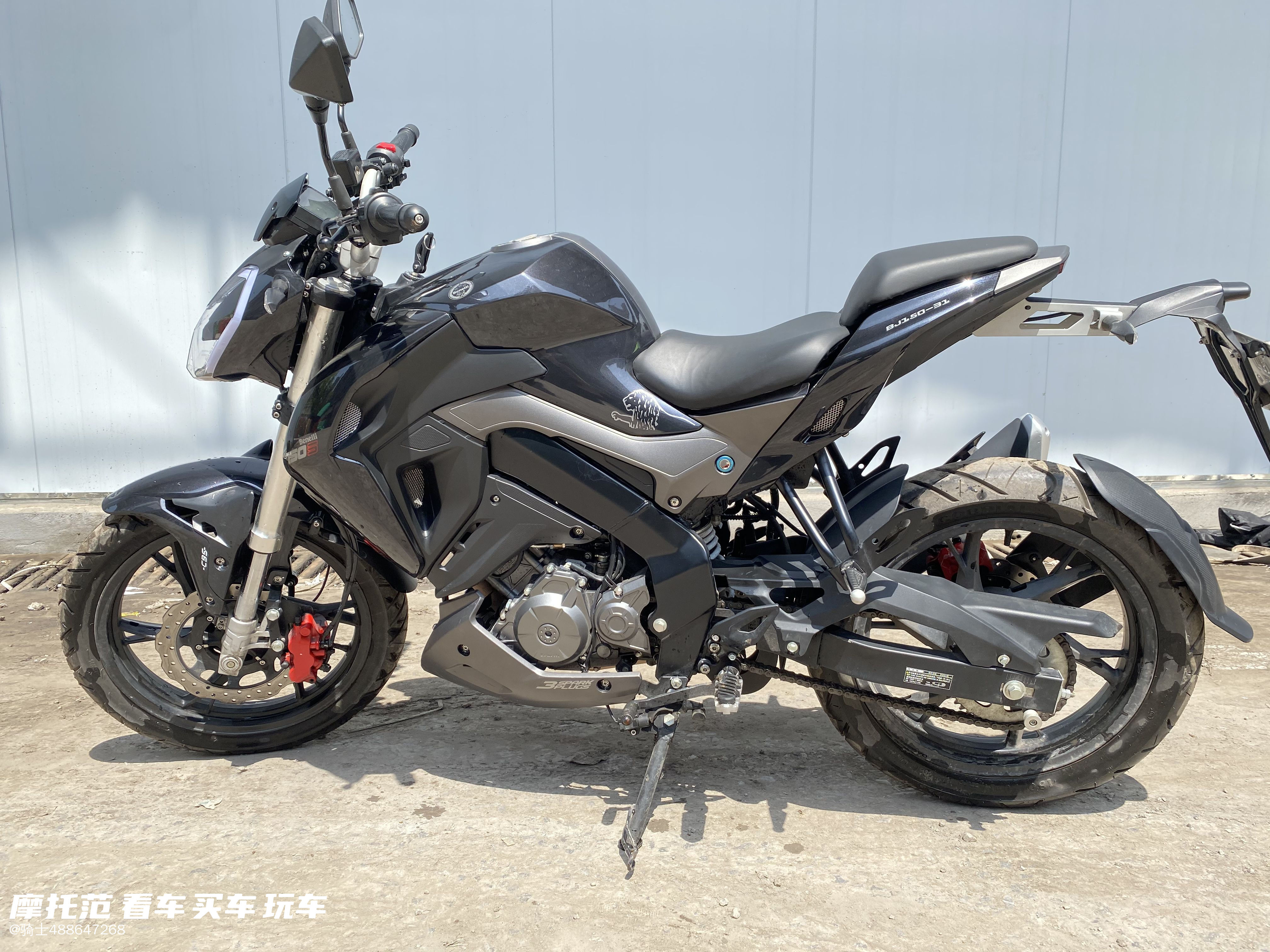 二手摩托车贝纳利 小迅龙 bn150s