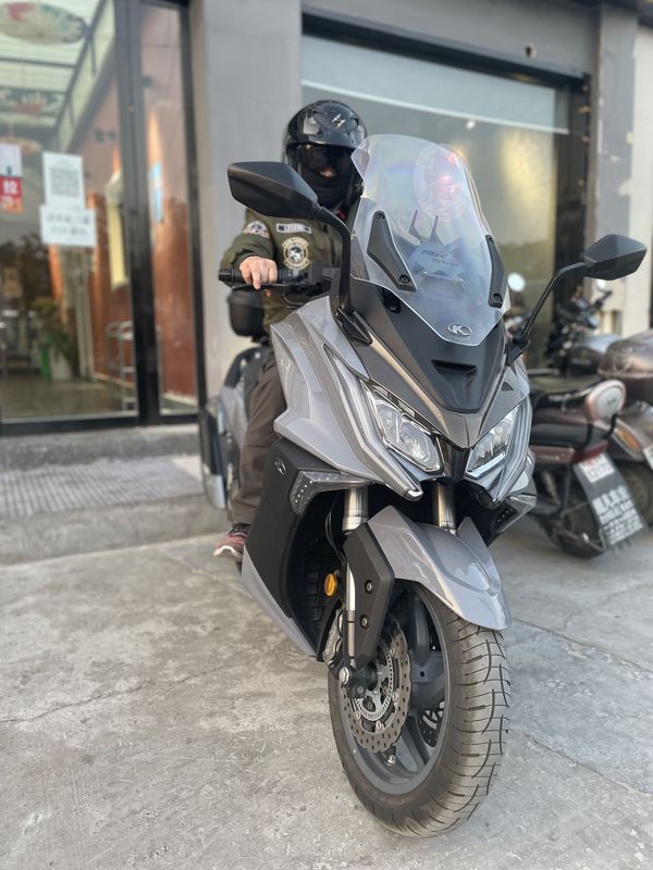 灰石车主亲测大贸光阳ak550感受