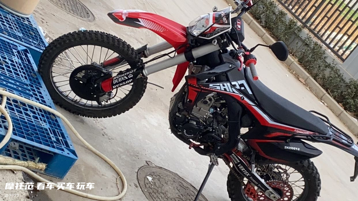 二手摩托车新贵尊 zh 250 gy