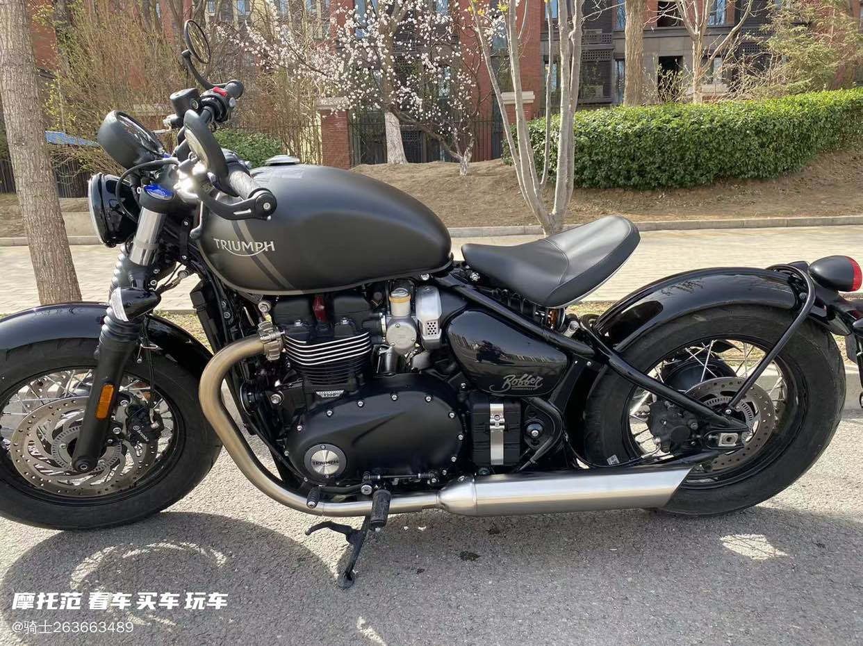 二手摩托車凱旋 bonneville bobber