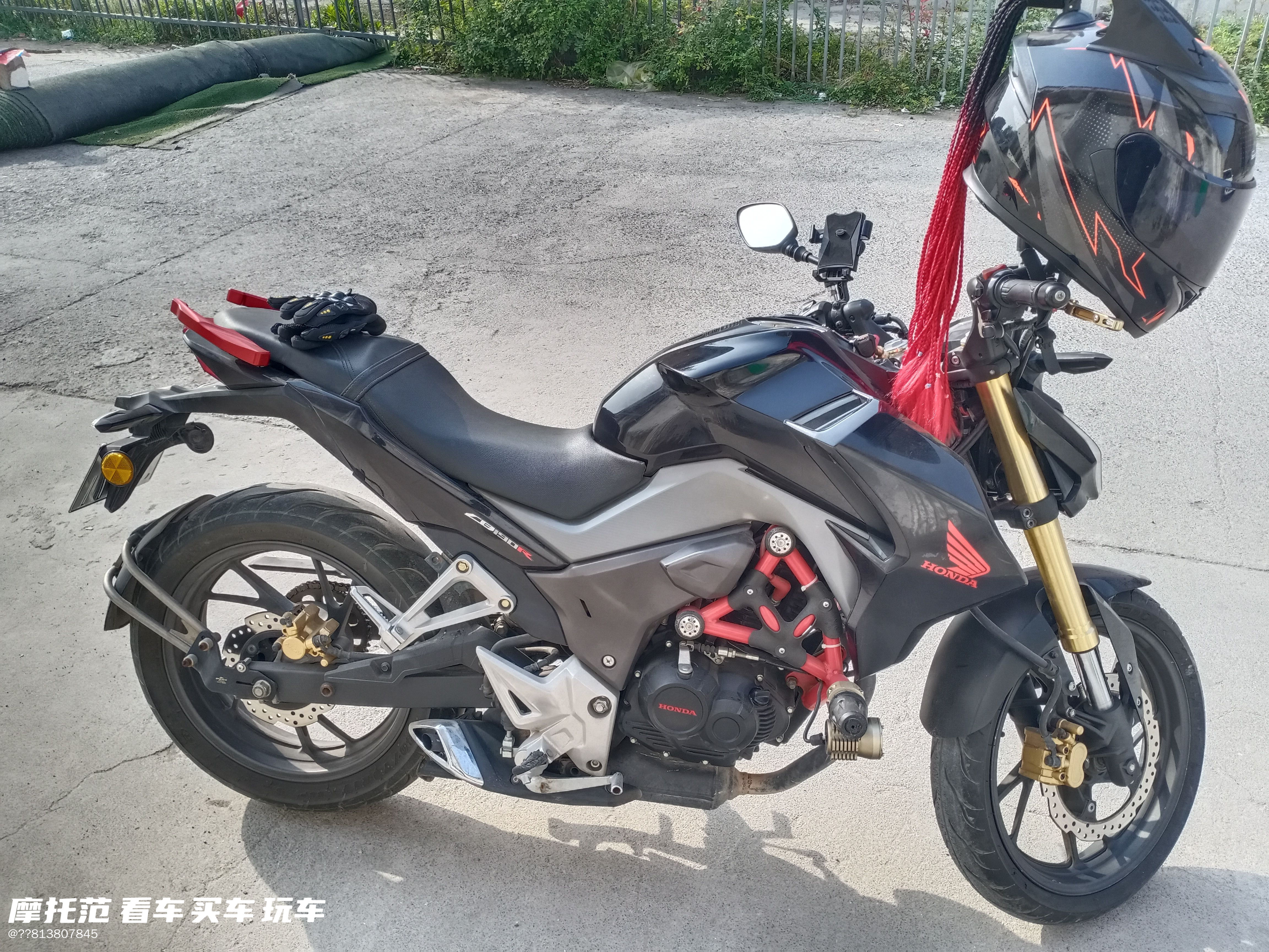 二手摩托车新大洲本田 cbf190r