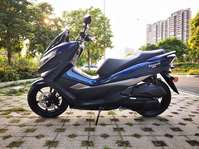 豪爵uhr150蓝色提车分享(广东)