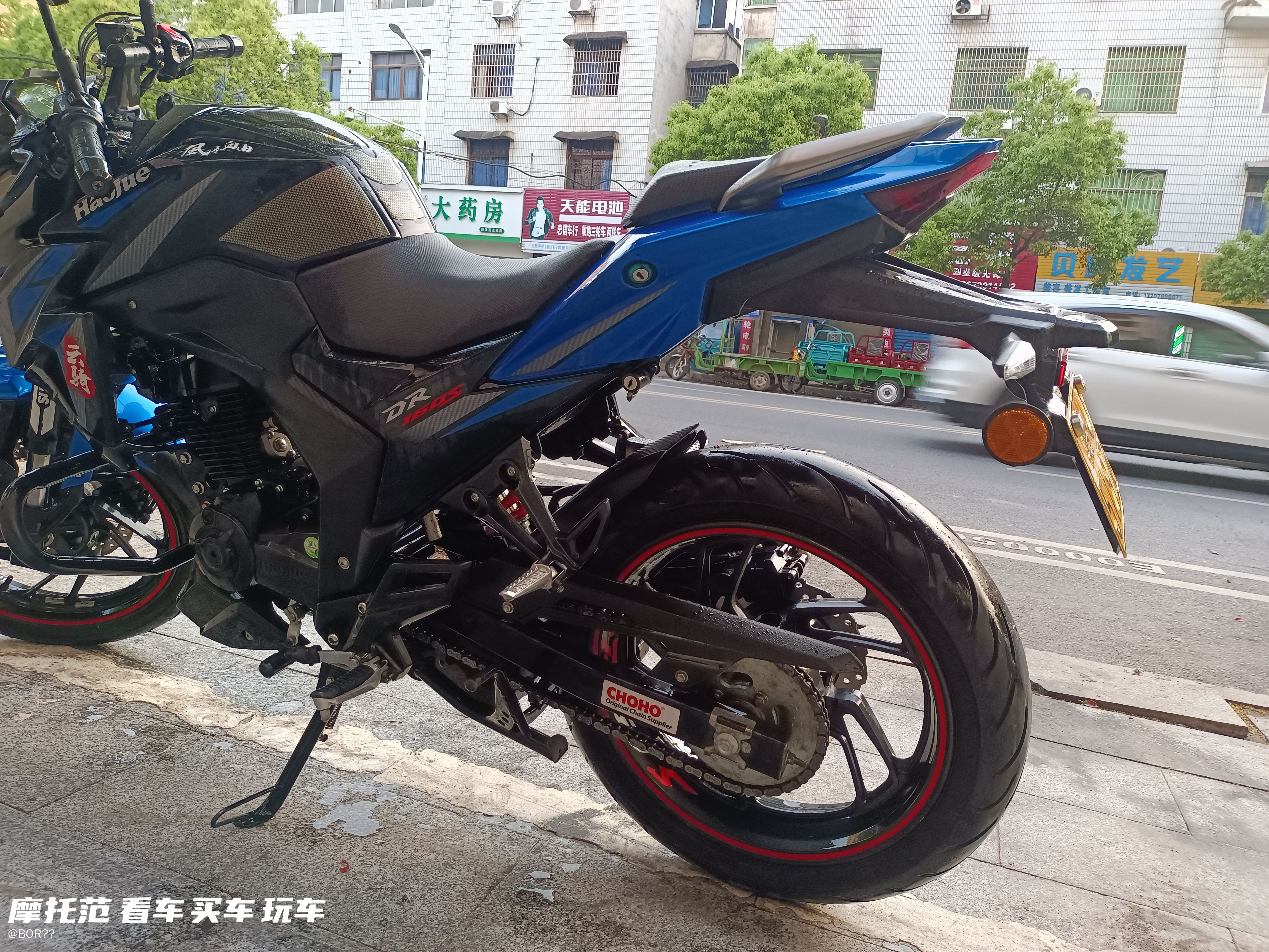 二手摩托车豪爵 dr160