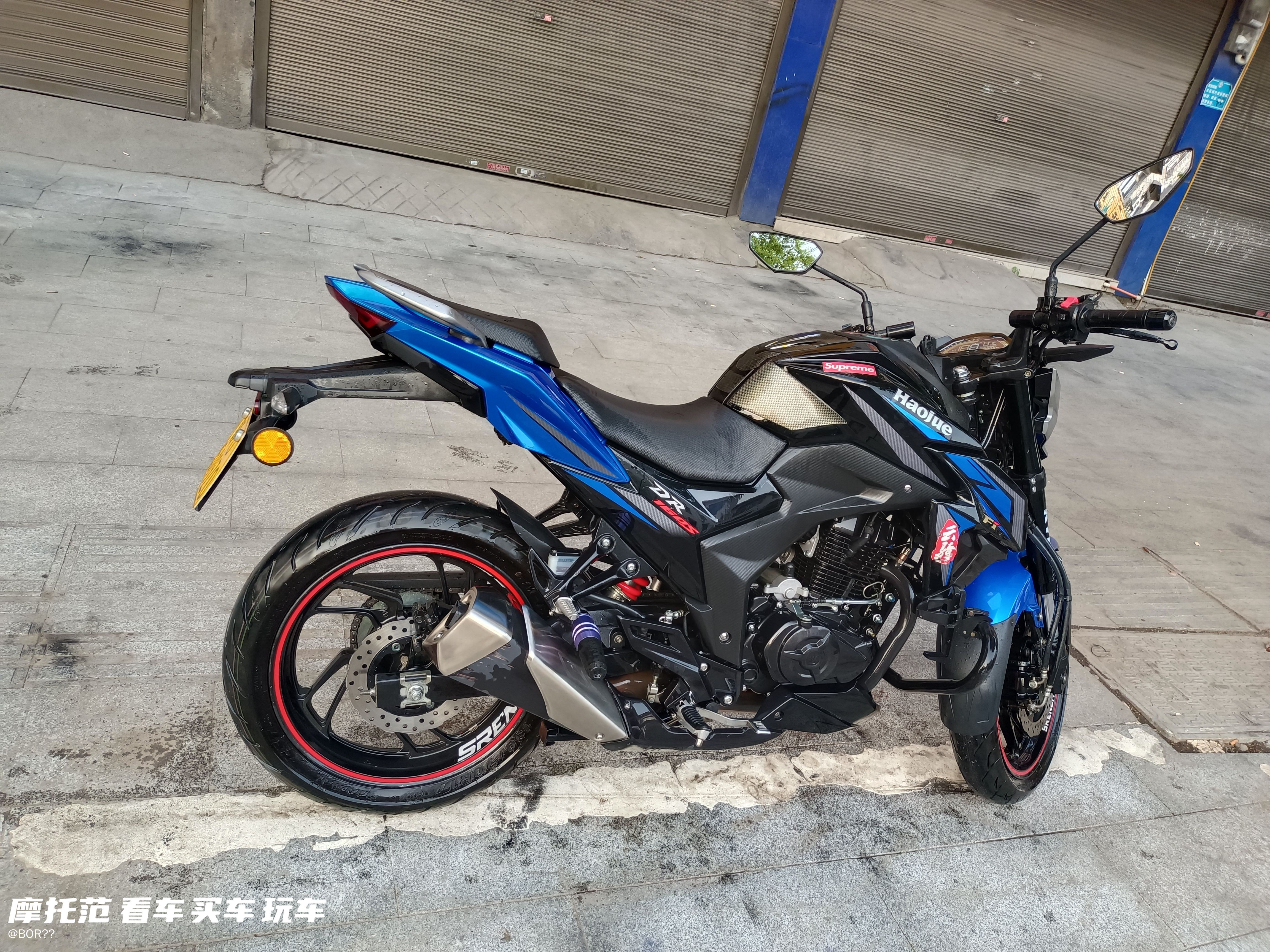 二手摩托车豪爵 dr160