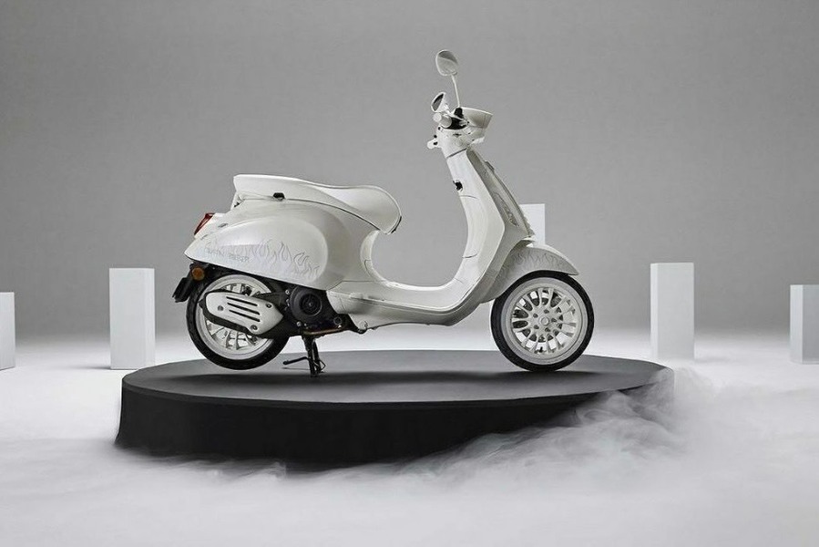 vespa正式发布贾斯汀·比伯限量联名款摩托车