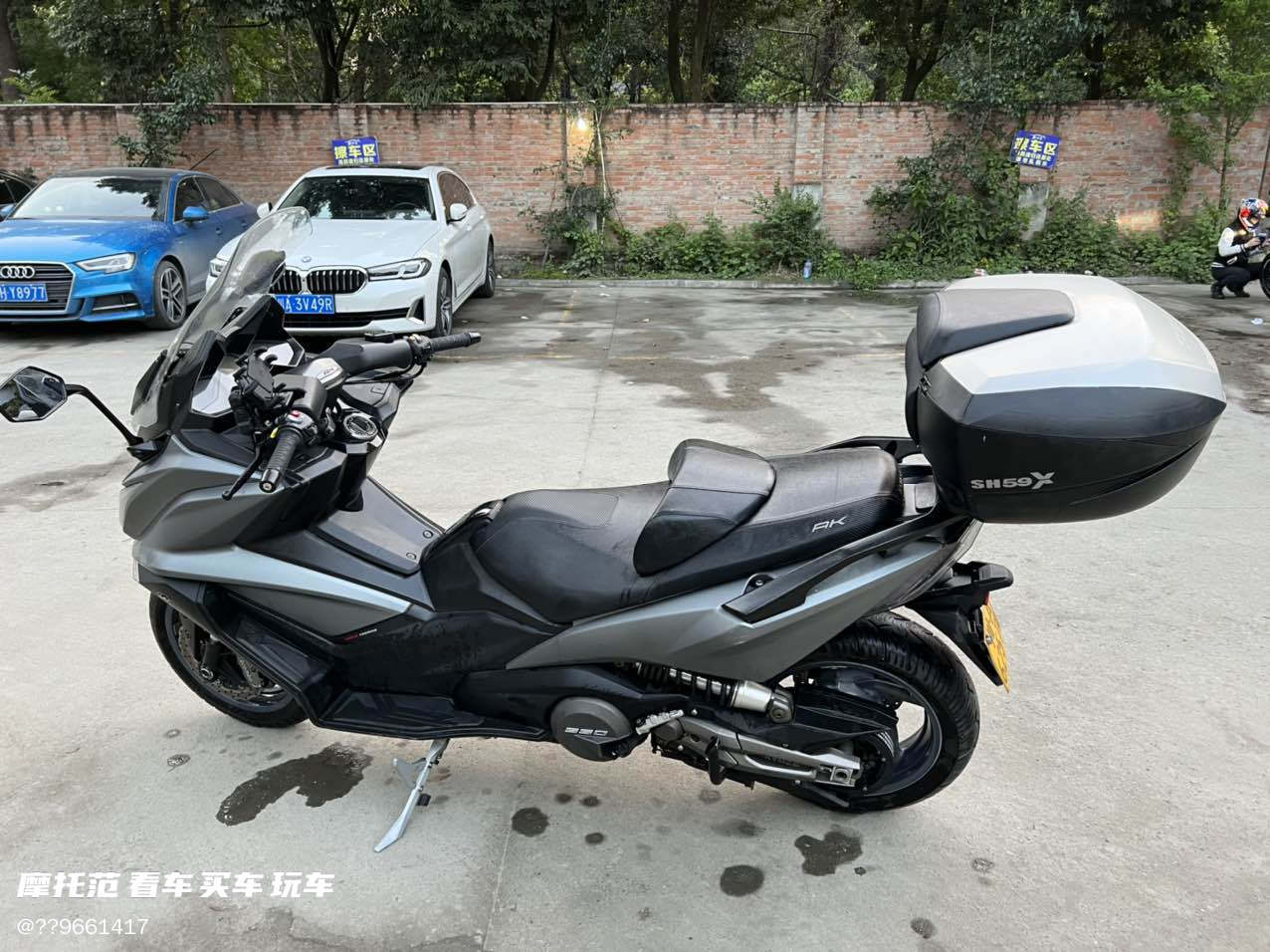 二手摩托车光阳 ak 550