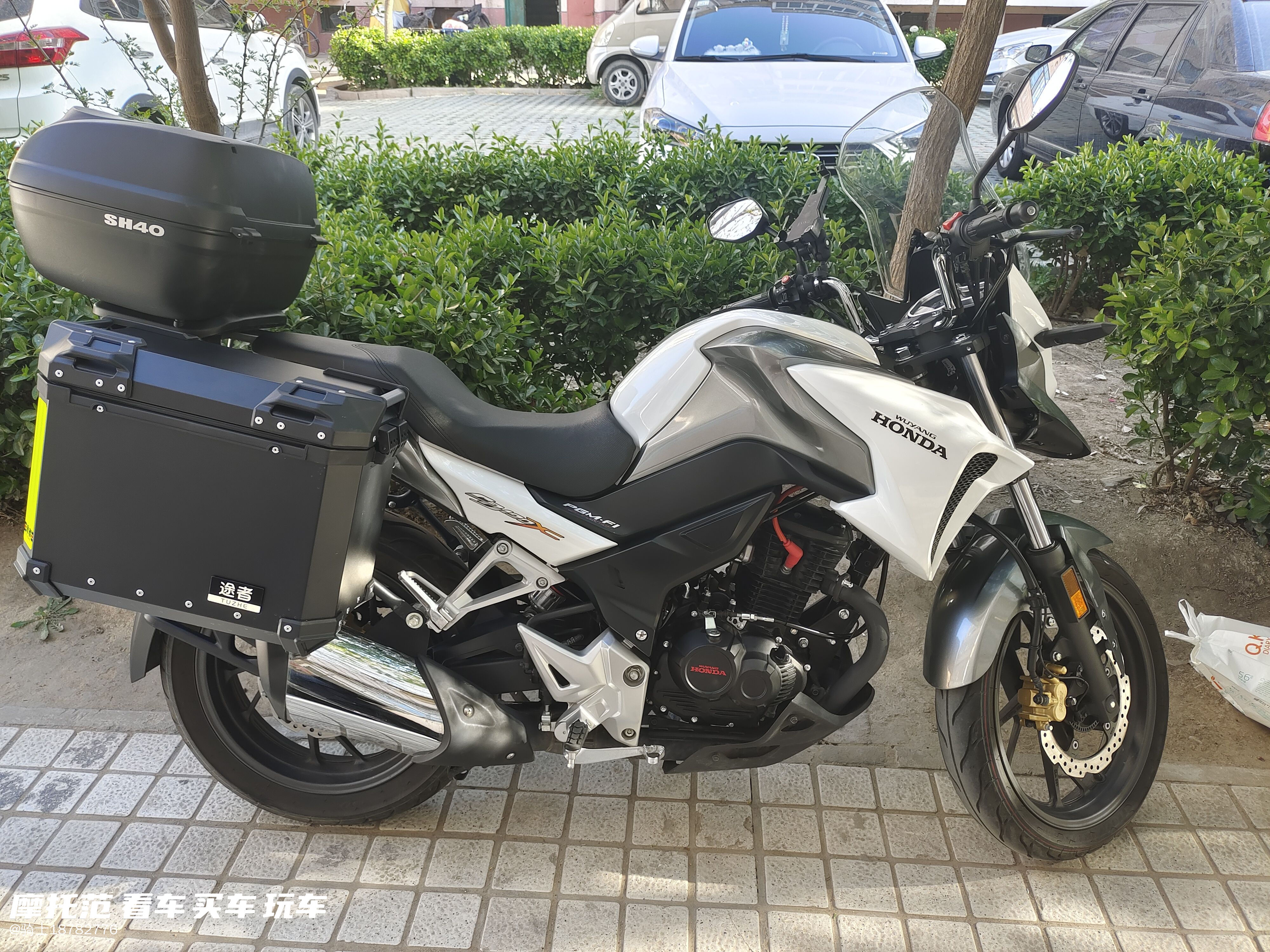 二手摩托车五羊本田 猛鸷 cb190x