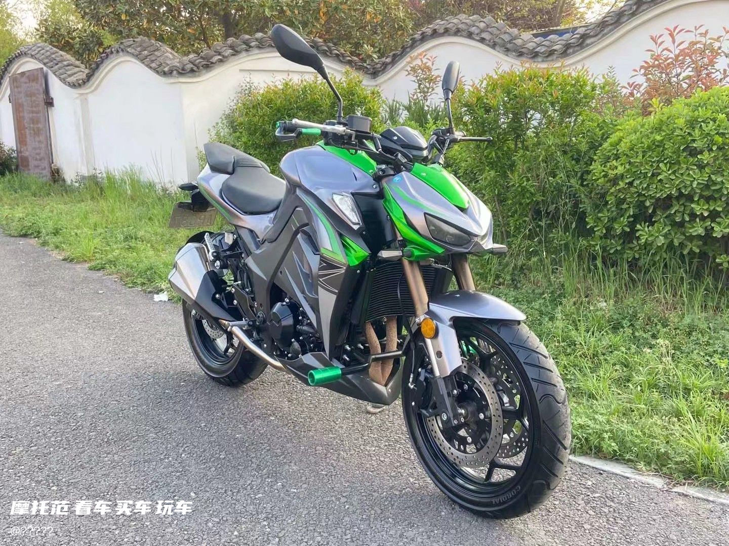 二手摩托车n19 银本牌yb400_b